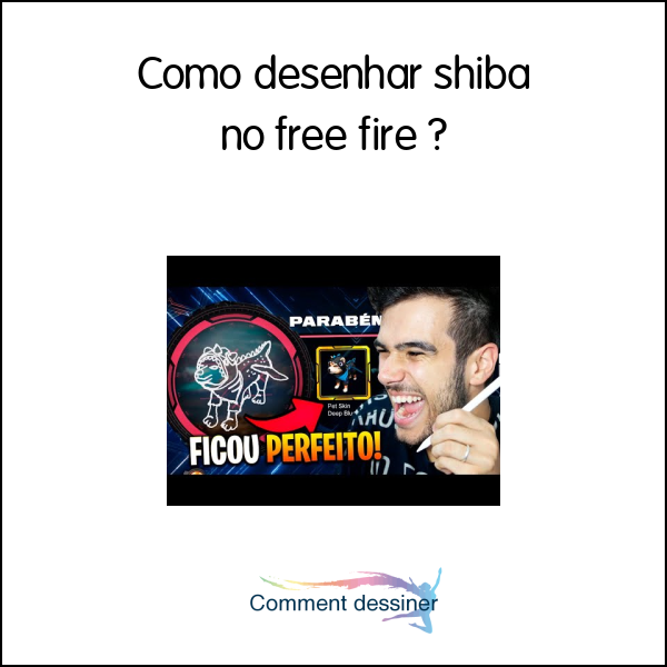 Como desenhar shiba no free fire